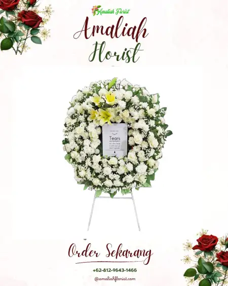 Krans Bunga Duka Dasan Cermen