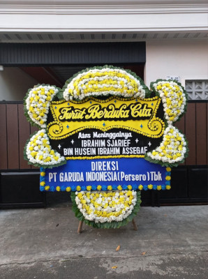 Papan Bunga Duka di Dasan Cermen